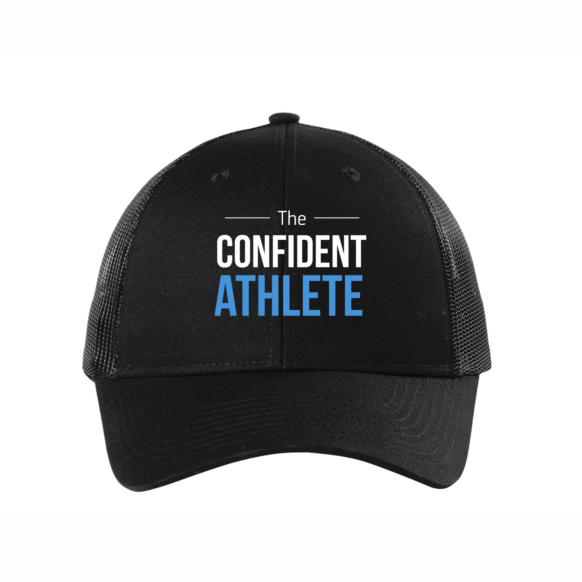 The Confident Athlete Trucker Mesh Back Cap